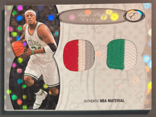 PAUL PIERCE 2006 TOPPS BOWMAN ELEVATION DUAL PATCHES 1/1