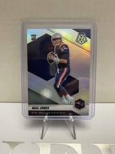 2021 Panini Mosaic Mac Jones RC Silver Mosaic #306 New England Patriots