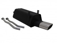 Novus Sportauspuff +Abe 135X75Mm Oval Stahl FüR BMW E36-3/B 3/C