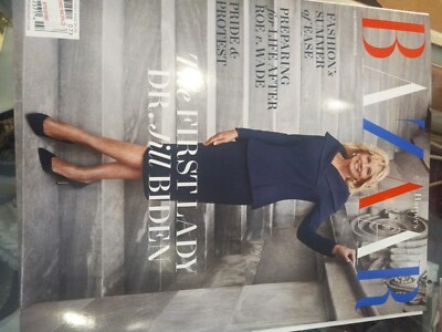Harper's Bazaar magazine June/July 2022. The First Lady DR. Jill Biden