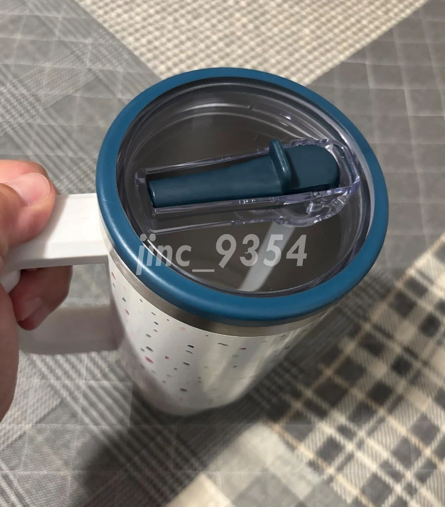 Tumbler Flip Straw Lid for 40oz Stanley Lid Reusable Tumbler Cover Straw Lid Tumbler Flip Straw Lid for 40oz Stanley Lid Reusable Tumbler Cover Straw Lid