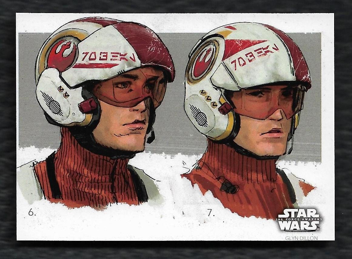 2015 Topps Star Wars The Force Awakens Series 1 Concept Art #19