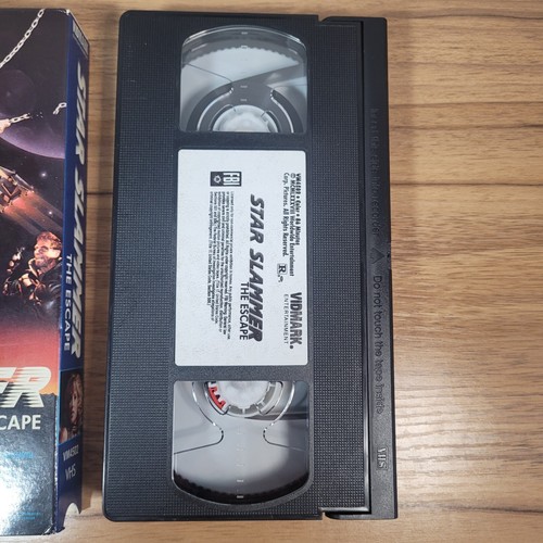 STAR SLAMMER THE ESCAPE VHS VIDMARK 1988 ANGESEHEN SELTEN OOP HTF - Bild 3 von 8