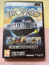TROPICO GLOBAL POWER PC ITALIANO RETRO GAME OTTIMO STATO COMPLETO VIDEOGIOCO PC