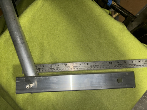 Hitch Mount 2 Flag Pole Holder 2" Receiver~ DO HITCHY ~ Spirit Stick 20" Length