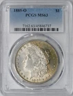 1885-O Morgan Silver Dollar - PCGS MS63 Toned - ✪COINGIANTS✪