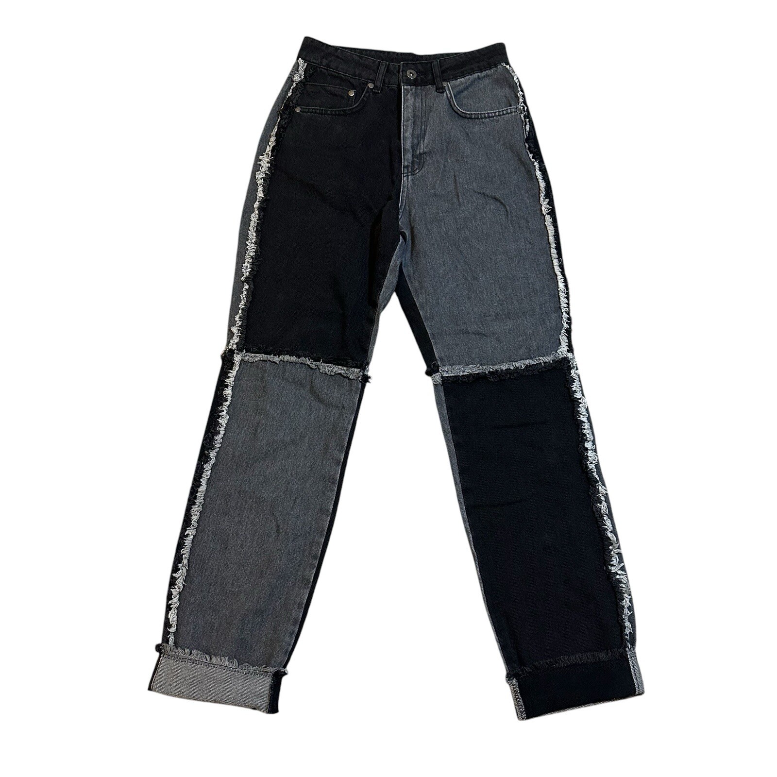 The Ragged Priest Quarter Panel Patchwork Black a… - image 1