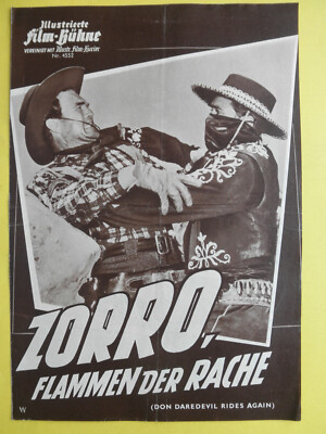 IFB 4552 / Zorro Flammen der Rache / Ken Curtis, Roy Barcroft / SELTEN