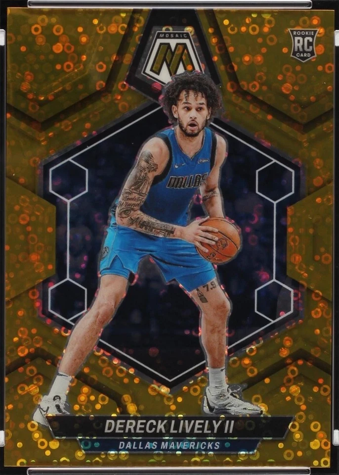 Fast Break Gold Mosaic Prizm