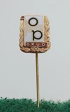 GKUD FOLKLORE SOCIETY musical ensemble, folklorique Croatia pin KASUN 1960s !