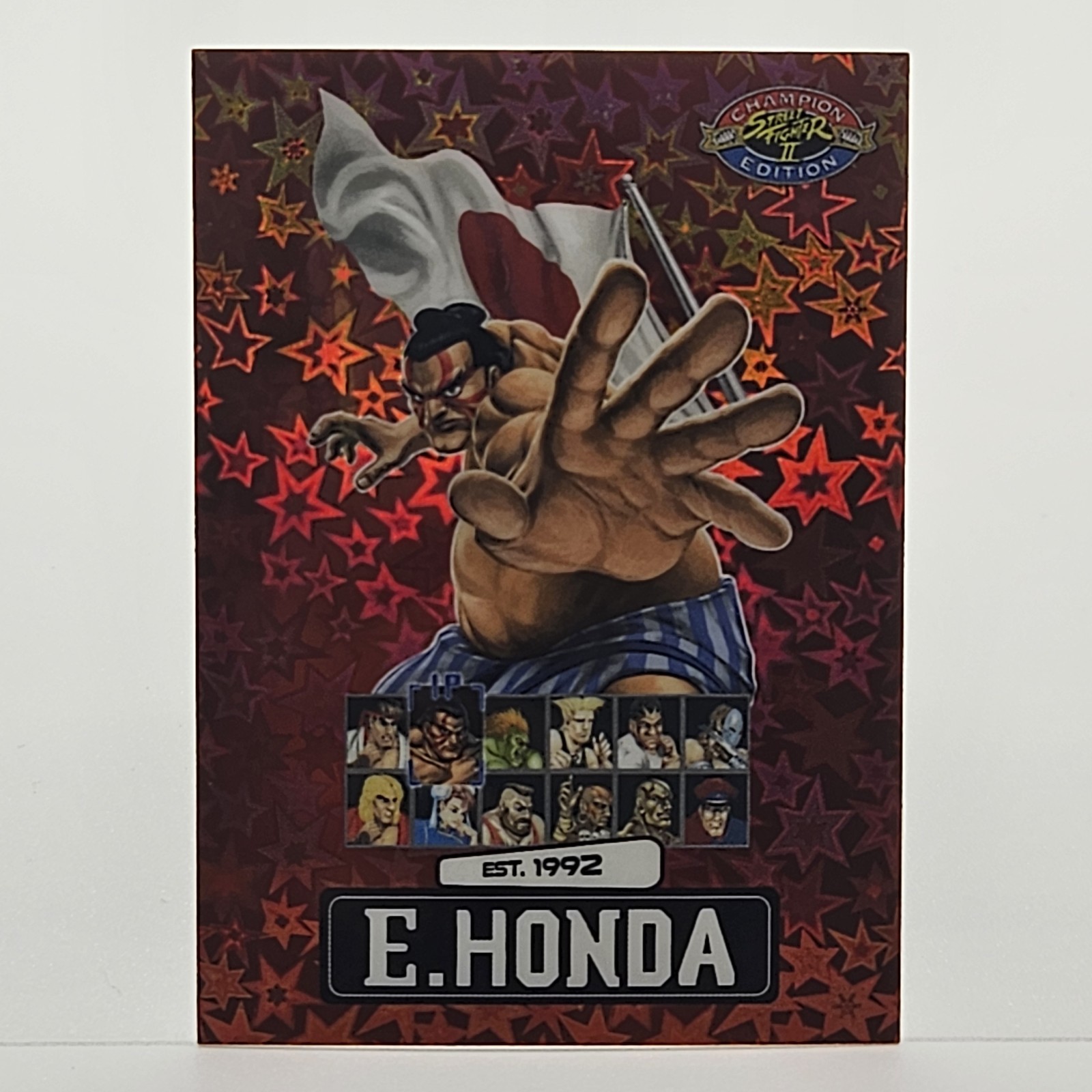 Street Fighter 2: Champion Edition PSA Promo Red Star Parallel E. Honda 100/100