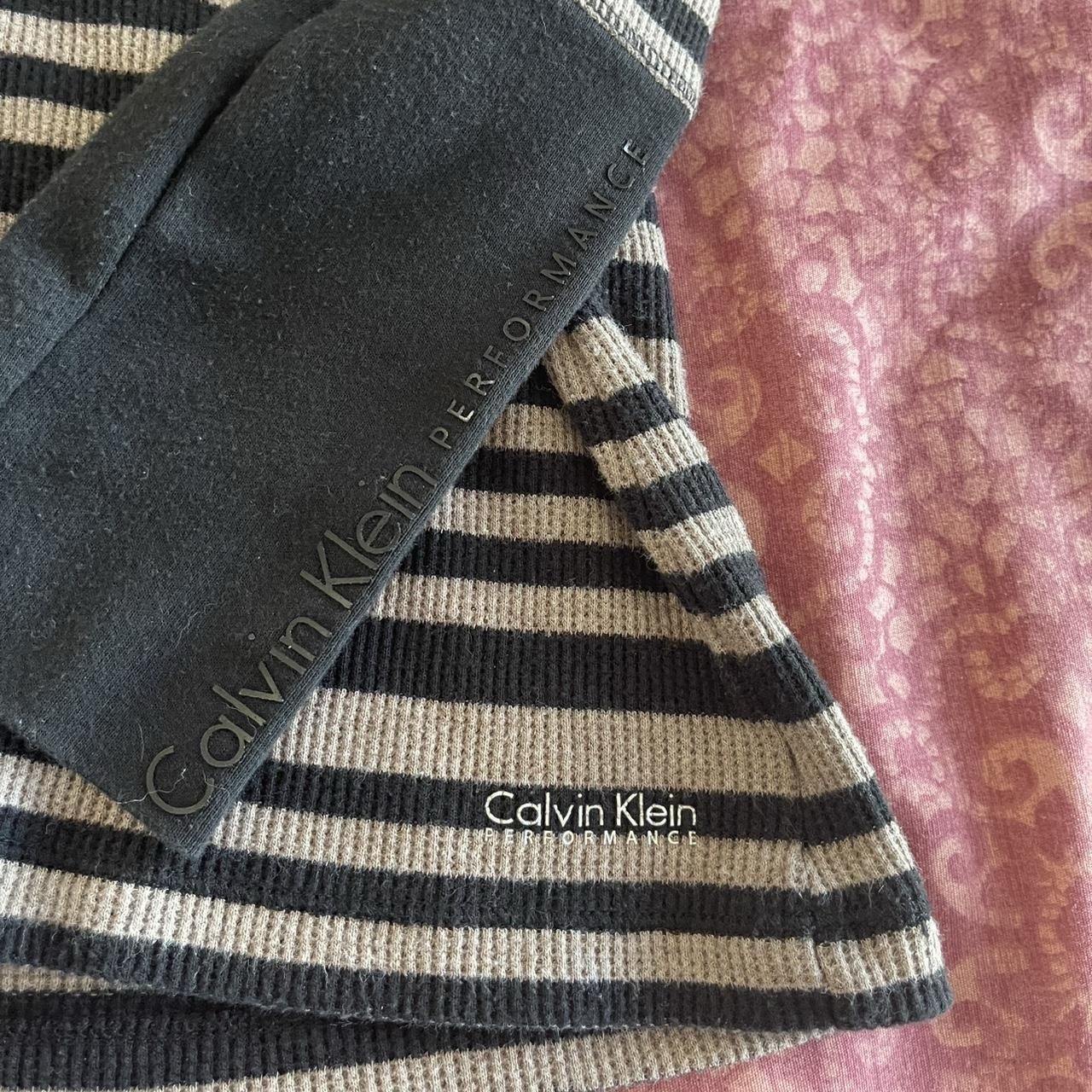 Calvin Klein Performance Striped Pullover Hoodie … - image 3
