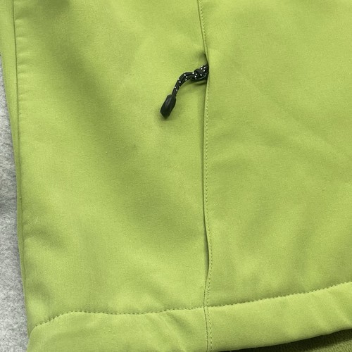 Black Diamond Soft Shell Jacket Women Large Green Fleece Lined Outdoors Full Zip - Picture 6 of 19