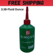 Singer All Purpose Sewing Machine Oil, 3.38-Fluid Ounce