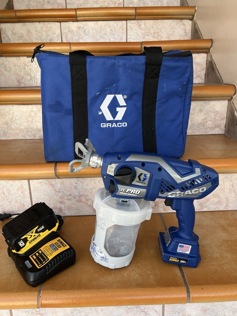 Cordless Graco Tc Pro Plus Graco TC Pro Airless Paint Sprayer 17N166