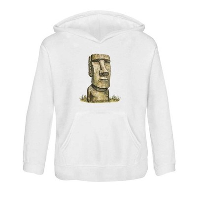 Kinder Hoodie / Kapuzenpullover ''Single Easter Island Head'' (KO054332)