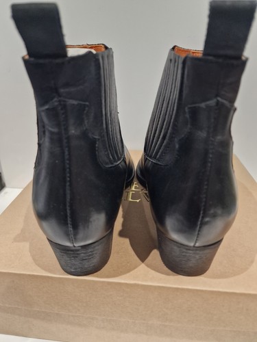 Penelope Chilvers Women's Frontier Western Black Boots - Size UK 7 - Picture 4 of 16