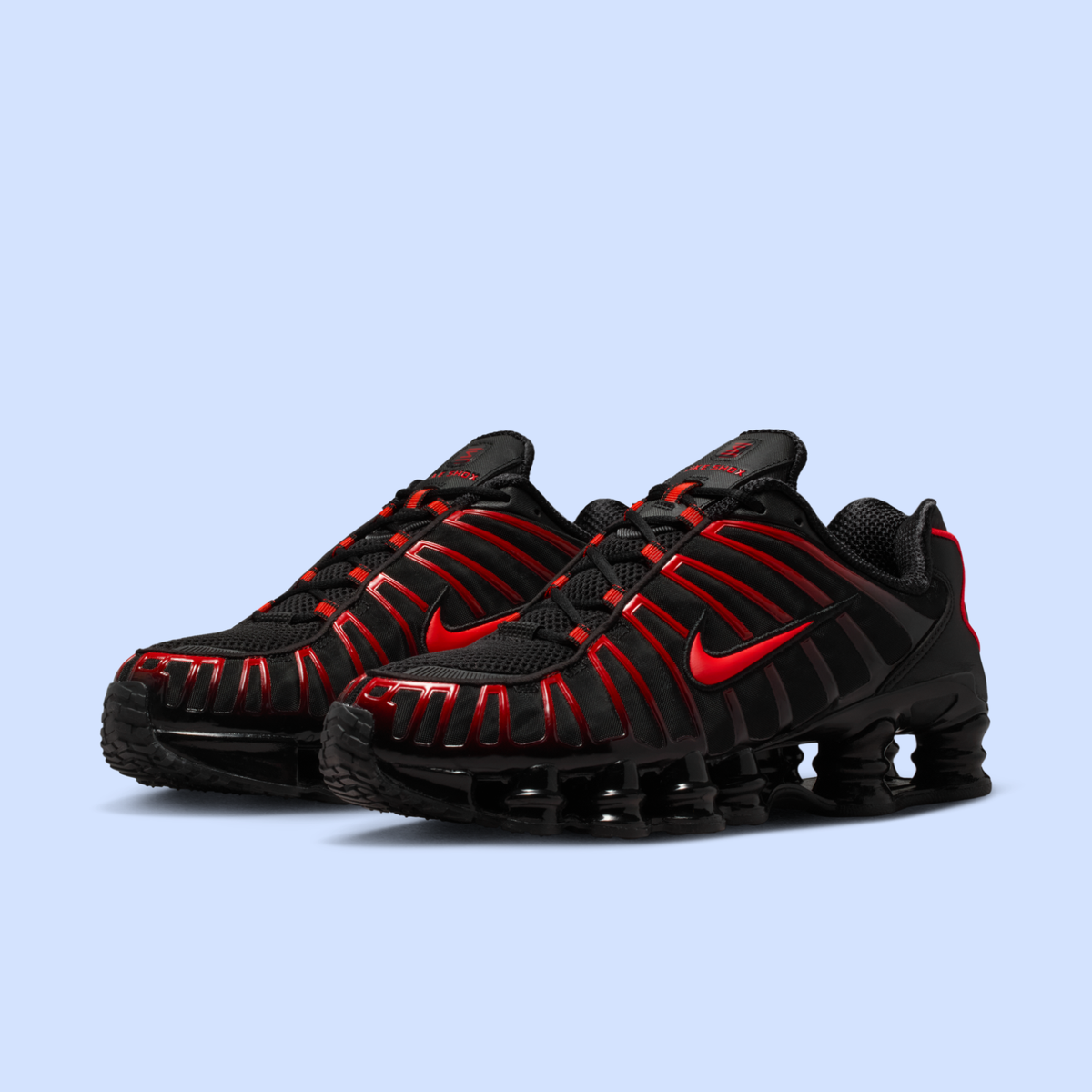 Nike Shox TL 'Black Light Crimson Red' AV3595-016 Men's Size 13