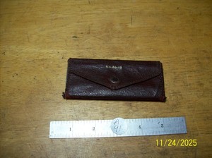 Starrett MINI Ruler Gage Holder Set No 20-S Small Ruler 6-Pc’s. W/Case G.U.C.