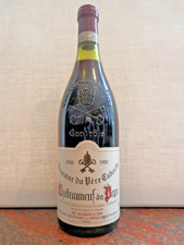 DOMAINE DU PERE CABOCHE, CHATEAUNEUF DU PAPE 1980.