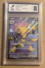 Pokémon Scarlet & Violet 151 Alakazam Ex #188/165 Ultra Rare Card Graded 8 RKT