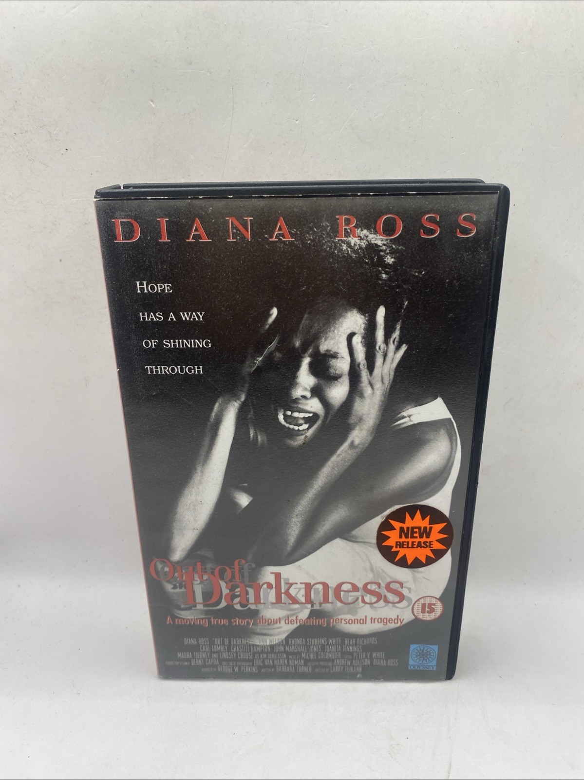 Diana Ross - Out Of Darkness -  VHS VIDEO Big Box Odyssey