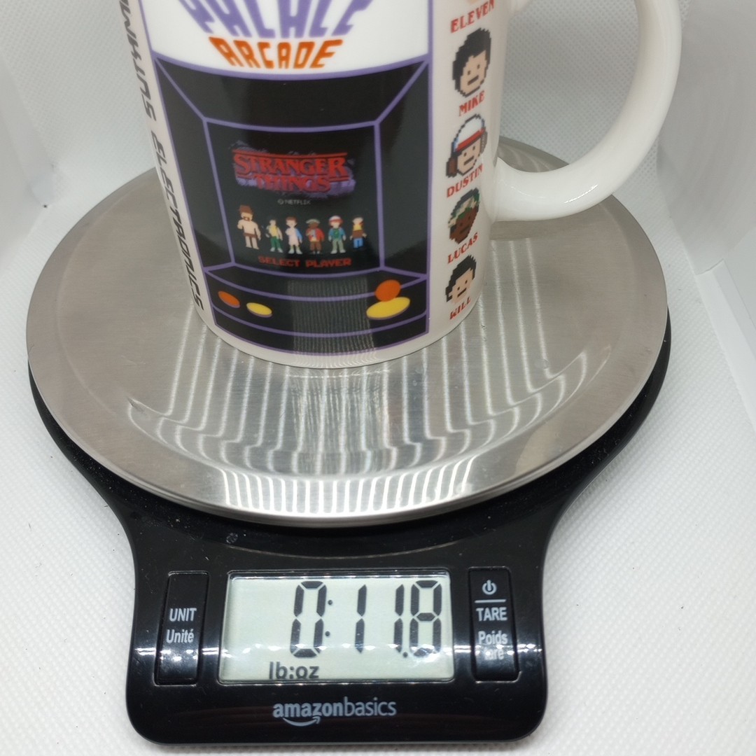 Stranger Things Coffee Mug Hawkins Electronics Palace Arcade Paladone 10 oz Cup