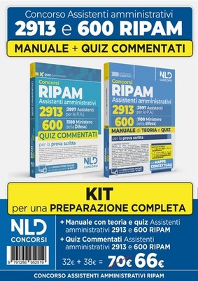 AA. VV. Kit concorso Ripam 3997 posti, profilo 2913 assistenti ammin (Paperback)