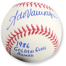 Fernando Valenzuela Autographed Baseball Dodgers 