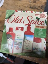 Old Spice Holiday Edition Gift Set Fiji. Shampoo body wash lotion Deoderant