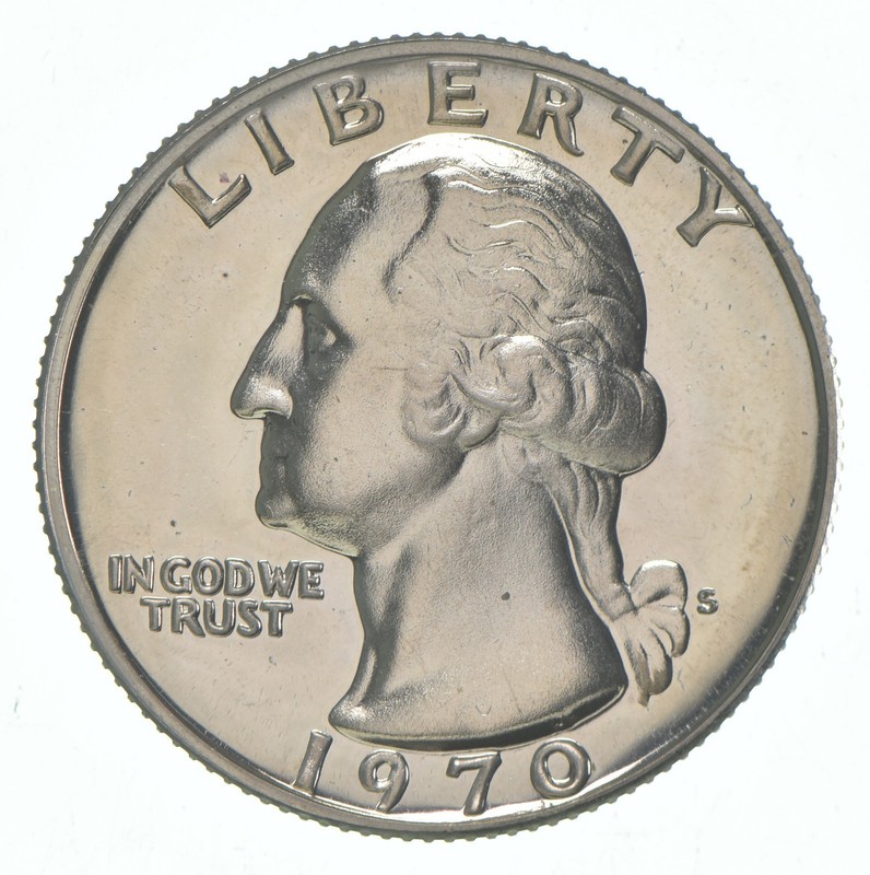 1970-S Washington Quarter CLAD Proof *1243