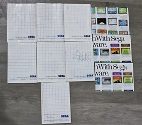 10 Sega Master System Games Boxed TESTED