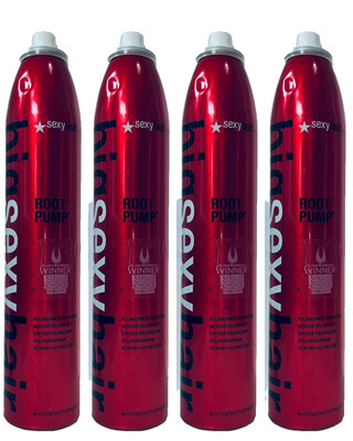 4 Big Sexy Hair ROOT PUMP VOLUMIZING SPRAY MOUSSE 10 oz ea (240)