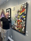 American Carnage | America 250 Democracy Artwork Mixed Media Political Art 36x48 — photo 1