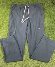 FIGS Technical Collection Slate Blue Cargo Scrub Pants Men  s Small Healthcare