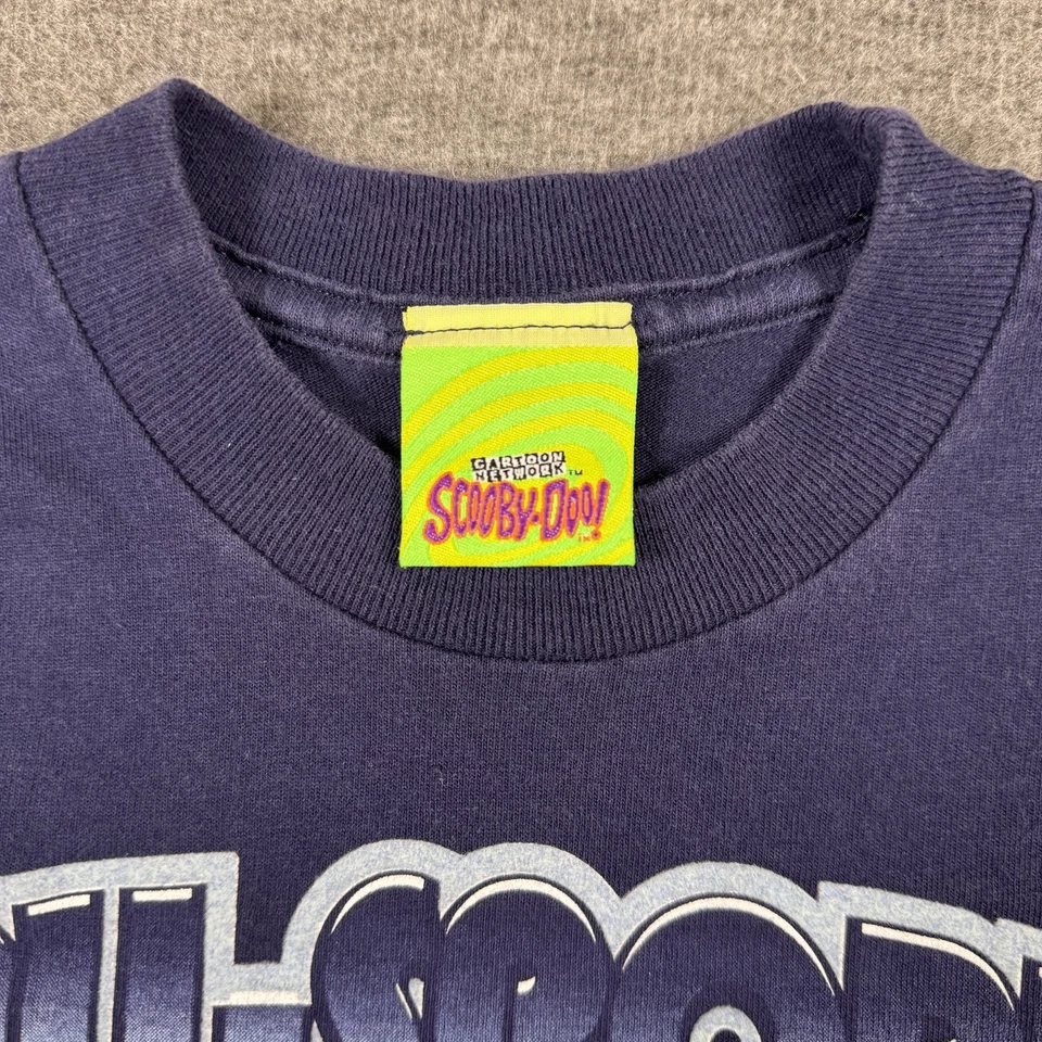 Camisa Scooby-Doo Juvenil Pequeña Cartoon Network Todo Deporte Campeón Manga Larga Foto 2 de 4