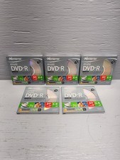 Memorex Mini DVD-R 30 Minute 1.4 GB Recordable For DVD Camcorder 5 Pack
