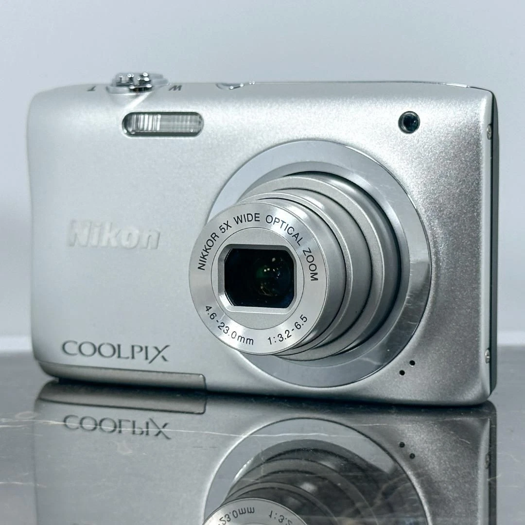 ★未使用品★Nikon COOLPIX A100 シルバー Amazon | Nikon デジタルカメラ COOLPIX A100 光学5倍 2005万画素