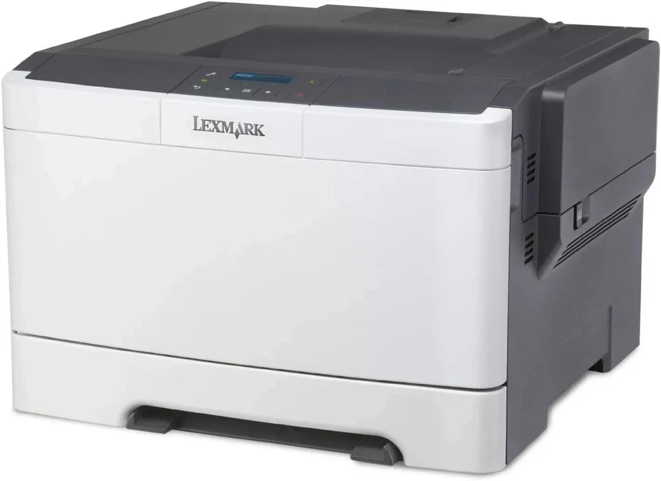 LEXMARK CS310DN A4 AUTO DUPLEX NETWORK USB 23PPM COLOR LASER PRINTER - NO TONERS - Image 4 of 4