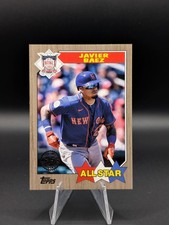 2022 Topps Series 2 - 1987 Topps All-Star Baseball Javier Báez #87AS-44 #'d/75