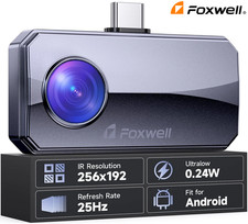 FOXWELL RT100 Infrared Thermal Imaging Camera For Andriod silver Thermographic