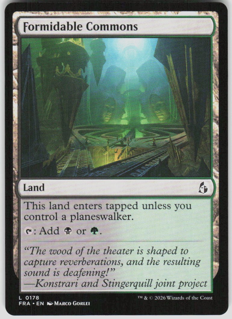 Formidable Commons 178 Reality Fracture Magic the Gathering