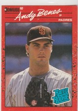 1990 donruss #41 Andy Benes RR PADRES