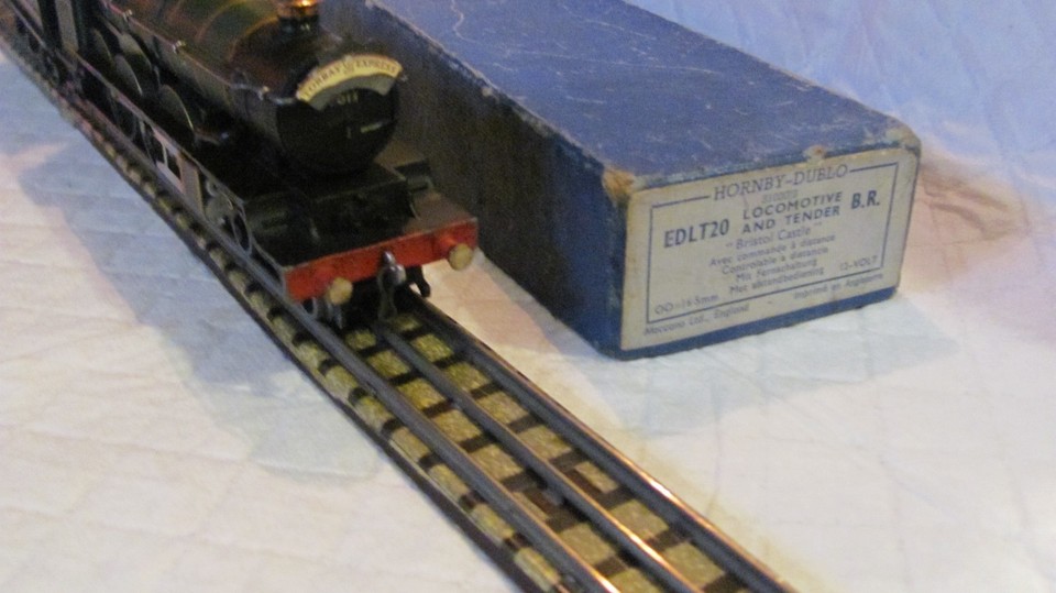 A boxed Hornby Dublo EDLT20 'Bristol Castle' Locomotive, superb example
