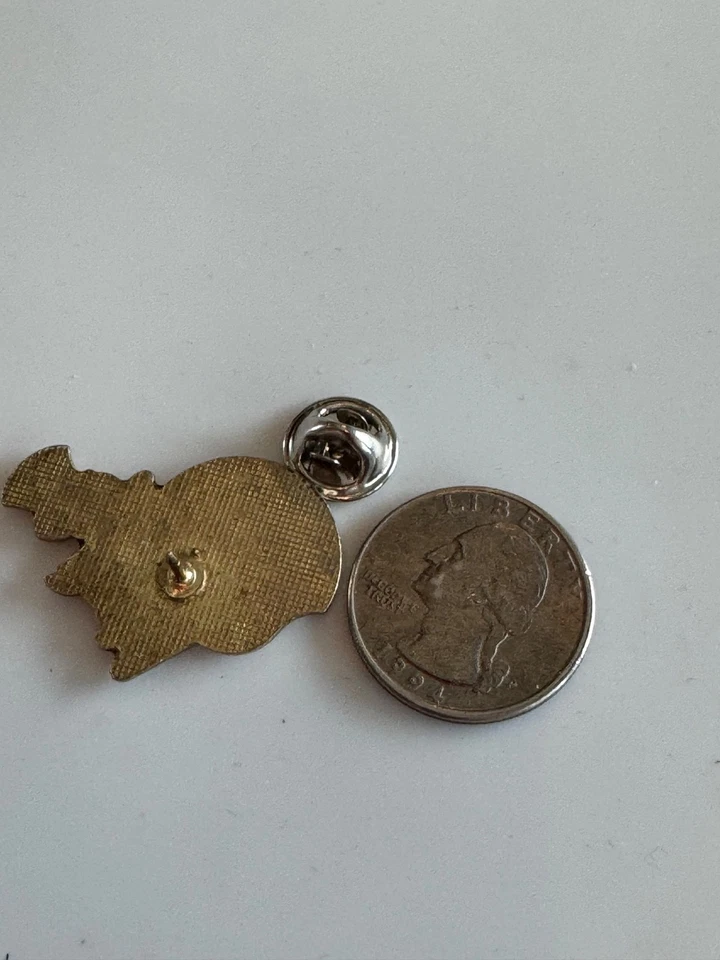 Vintage Houston Oilers Helmet Enamel Lapel Pin – Olympic Mascot 1984 - Image 3 of 3