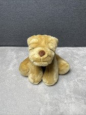 Vintage Commonwealth Tan Dog Plush Shar Pei B...