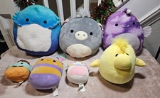 NWT Squishmallow My Melody / Flip A Mallows Mixed Lot of 9, 3 NWT