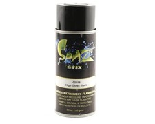 Spaz Stix "High Gloss Black" Backer Spray Paint 3.5oz SZX00119