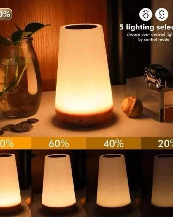 LAMPARA LED SOBREMESA