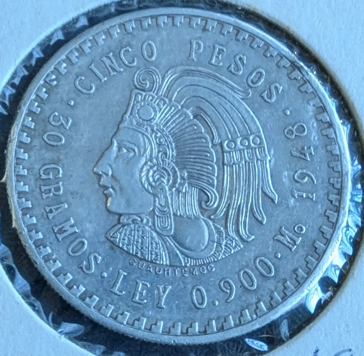 5 Pesos 1948 Year Silver Mexican Coins (1905-Now) for sale | eBay